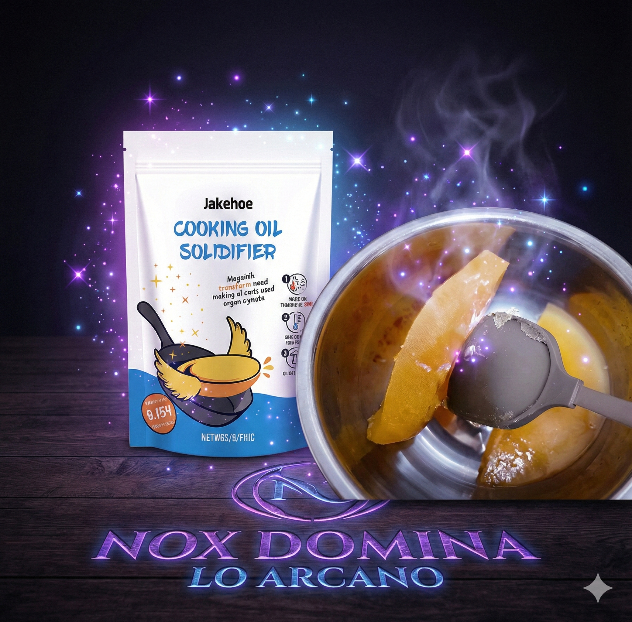 SOLIDIFICADOR DE ACEITE MÁGICO NOX